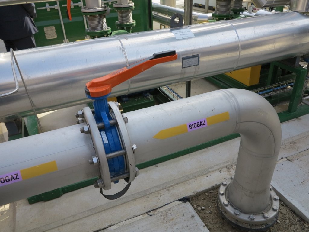 Le biométhane produit n’alimentera pas directement des foyers ciblés, mais il donnera bel et bien une connotation verte au réseau public du gaz (Photo C.P.)