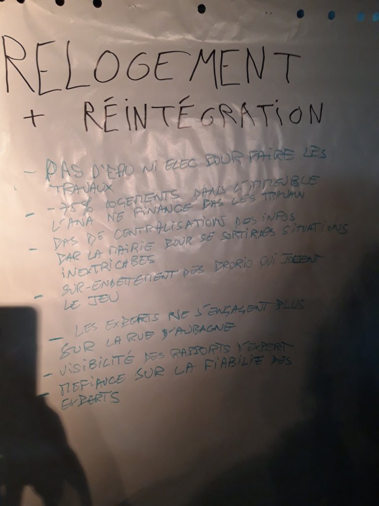 Un rendu collectif, constat et solutions... (Photo Mireille Bianciotto)