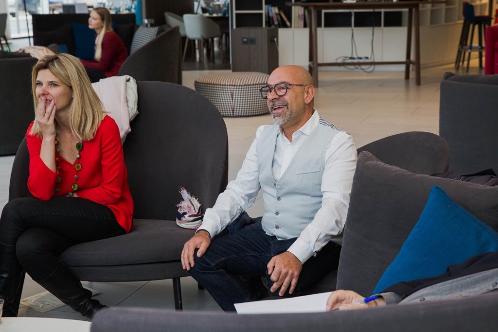 Delphine Defrance et Fabrice Alimi du Club de l'immobilier Marseille Provence (Photo DR)