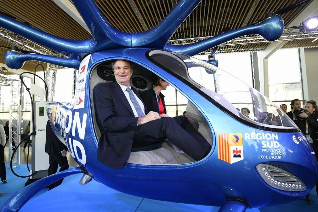 L’entreprise Hovertaxi propose de nouveaux services d’aéro-mobilité 100% français et 100% Region Sud pour répondre aux problématiques de transport urbain et périurbain autonome grâce à ses aéronefs 100% électriques (Photo Franck Pennant)