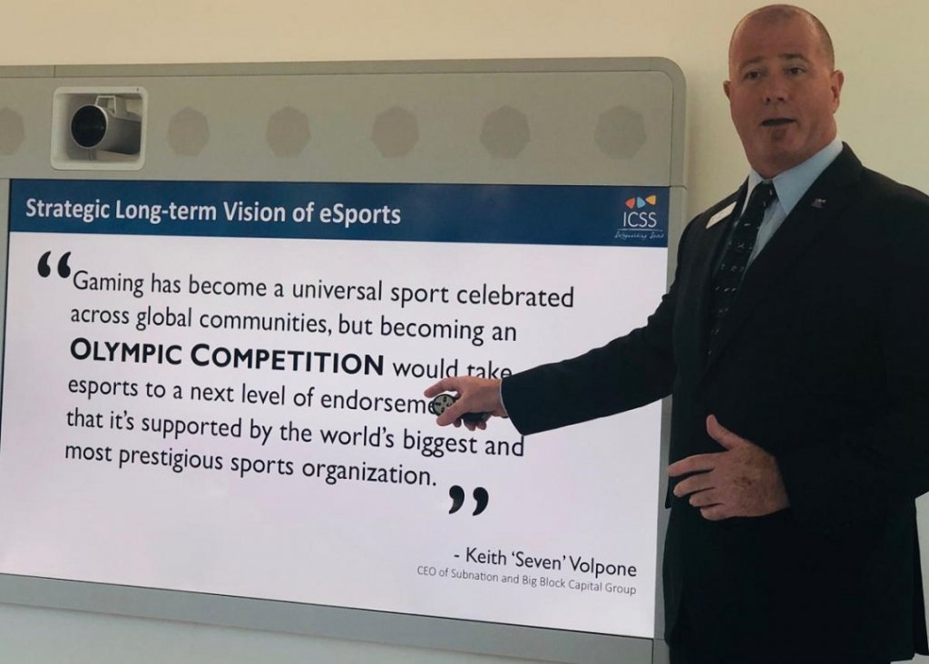 Andrew Cooke  cite les piliers dont il entend pourvoir le Esport: la sécurité, l'intégrité, la transparence, l'anticorruption et la protection des jeunes (Photo B.A.)