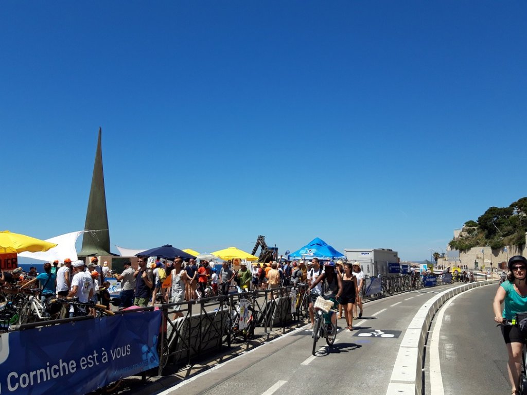 Une piste cyclable de 2 kilomètres sécurisées (Photo Mireille Bianciotto) Une piste cyclable de 2 kilomètres sécurisées (Photo Mireille Bianciotto)