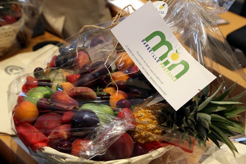 Des corbeilles de fruits du MIN pour les meilleurs (Photo Robert Poulain)