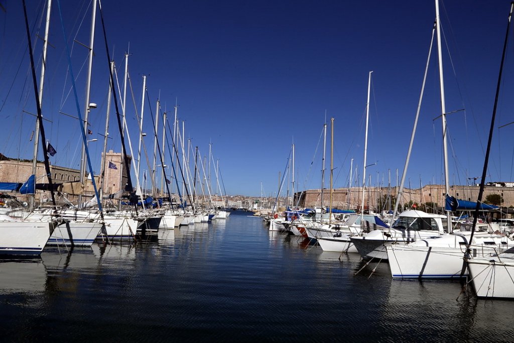 Le Port de l’Anse de la Réserve comprend 190 postes à flot et 50 postes à terre (Photo Robert Poulain)
