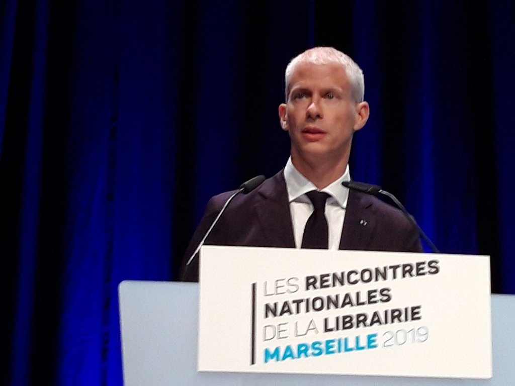 Le ministre de la Culture, Franck Riester (Photo Mireille Bianciotto)