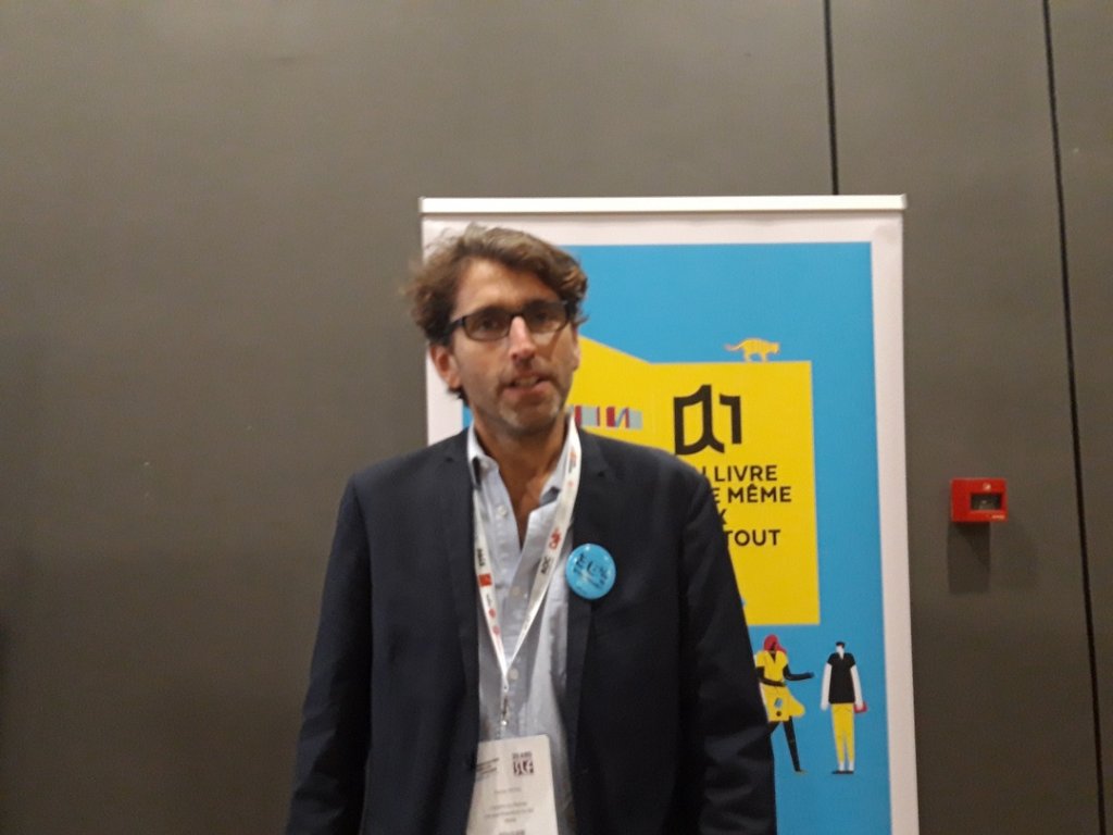 Xavier Moni président du SLF (Photo Mireille Bianciotto)