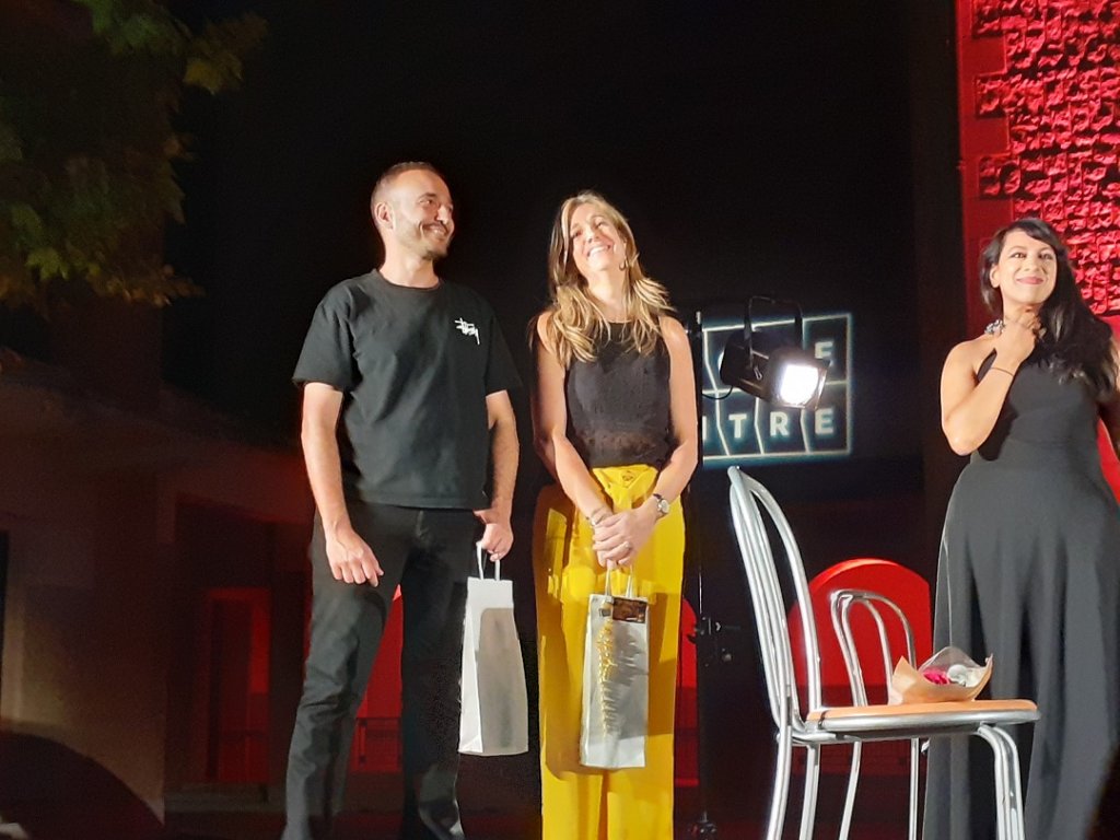 Pierre Laik, Gwenaelle Castex, Shani Diluka et le Trio Goldberg était au Lycée Périer à Marseille dans le cadre de Musique au Centre (Photo Mireille Bianciotto) Pierre Laik, Gwenaelle Castex, Shani Diluka et le Trio Goldberg était au Lycée Périer à Marseille dans le cadre de Musique au Centre (Photo Mireille Bianciotto)