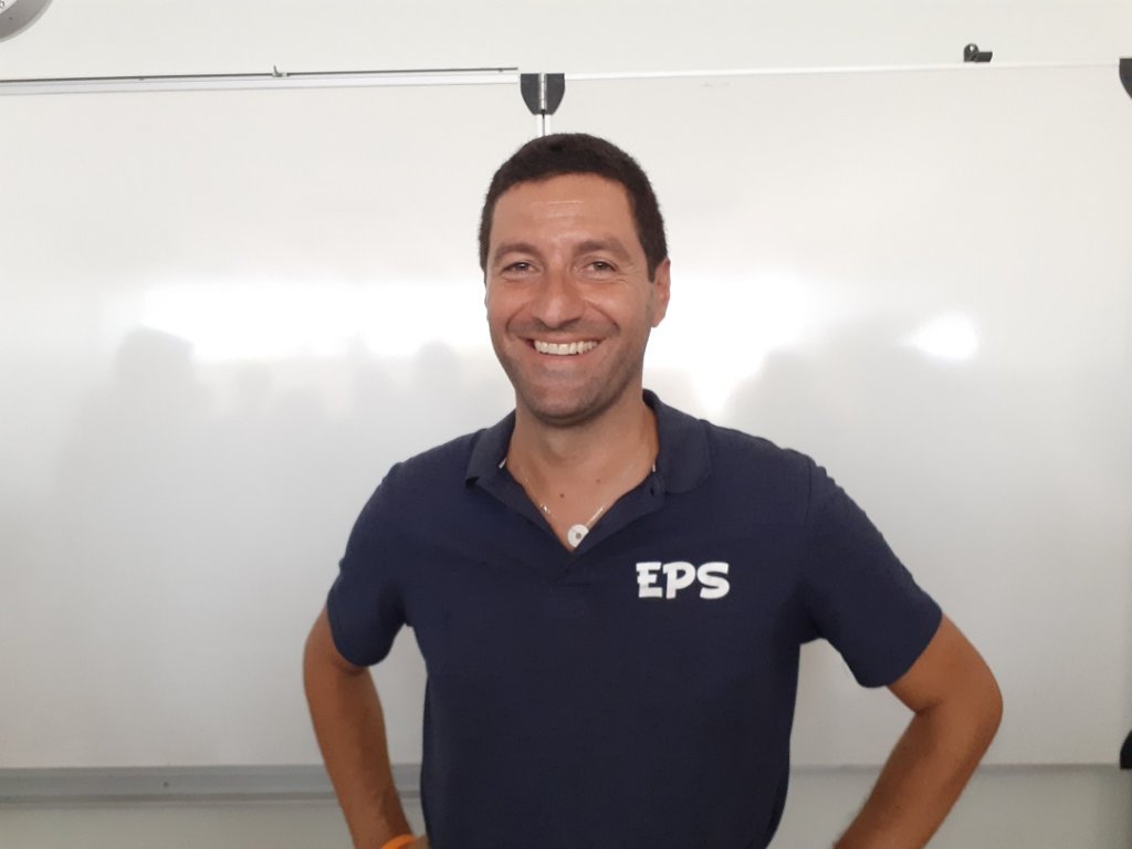 Gérard Castagna professeur d’EPS (Photo Mireille Bianciotto)