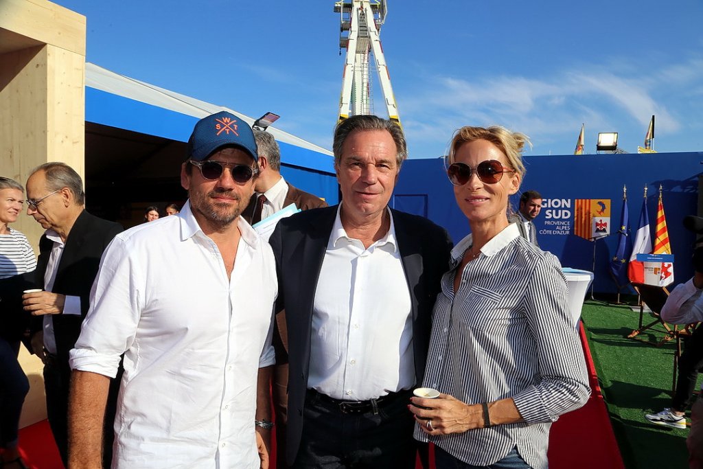 Renaud muselier et des acteurs de 