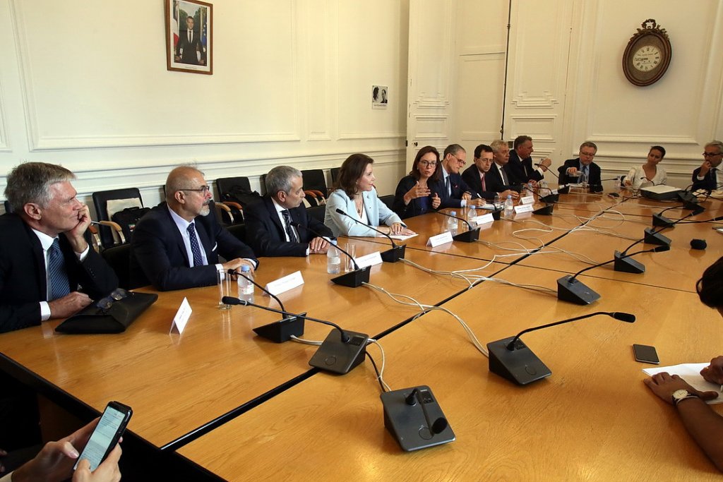 Un programme intense pour les diplomates qui étaient, après Paris, à Marseille (Photo Robert Poulain)