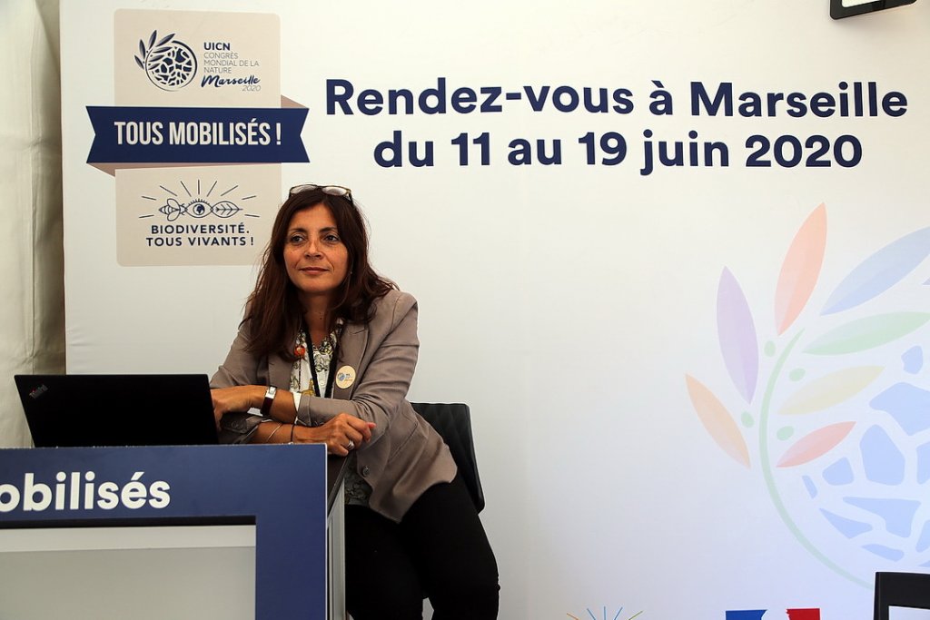 Marjorie Hagobian, chargée de mobilisation régionale Congrès IUCN 2020 au Ministère de la Transition écologique et solidaire (Photo Robert Poulain)