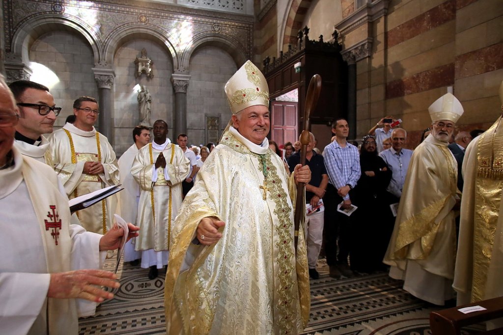 Mgr Jean-Marc Aveline est le nouvel Archevêque de Marseille (Photo Robert Poulain)