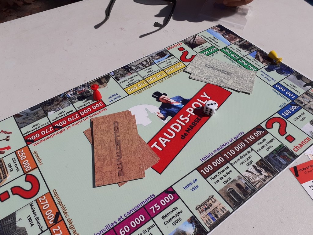 Le taudis-poly de Marseille (Photo M.B.)