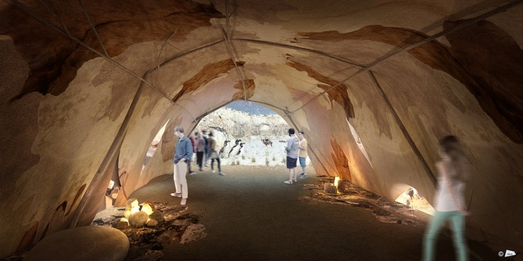 Projet de réplique de la grotte Cosquer © Kléber Rossillon