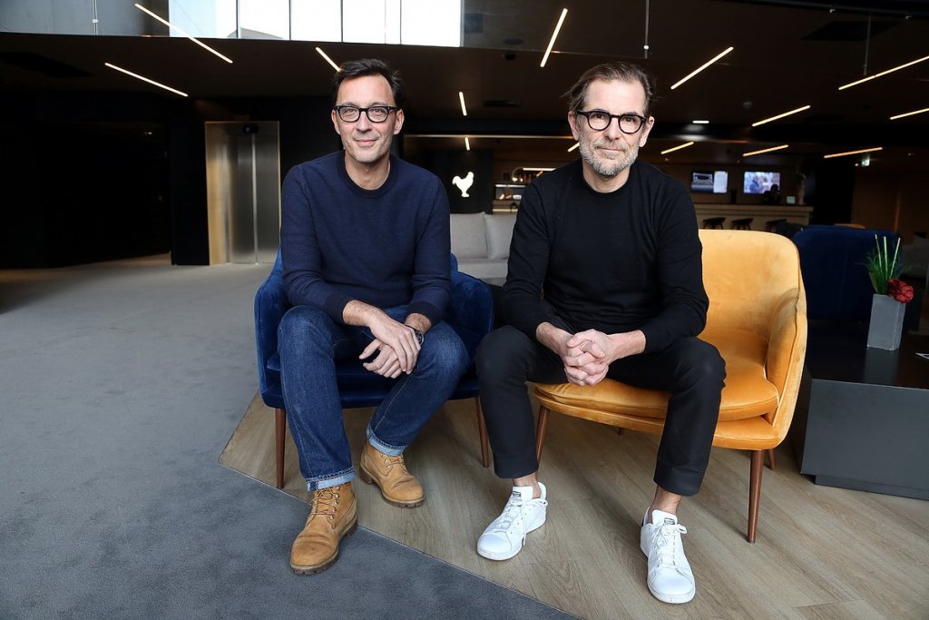 Alexandre de La Patellière et Matthieu Delaporte (Photo Robert Poulain)