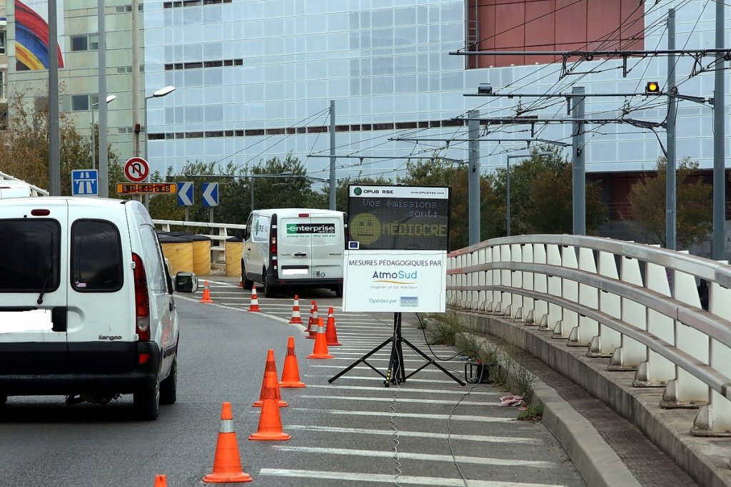 Et les automobilistes sont prévenus (Photo Robert Poulain)