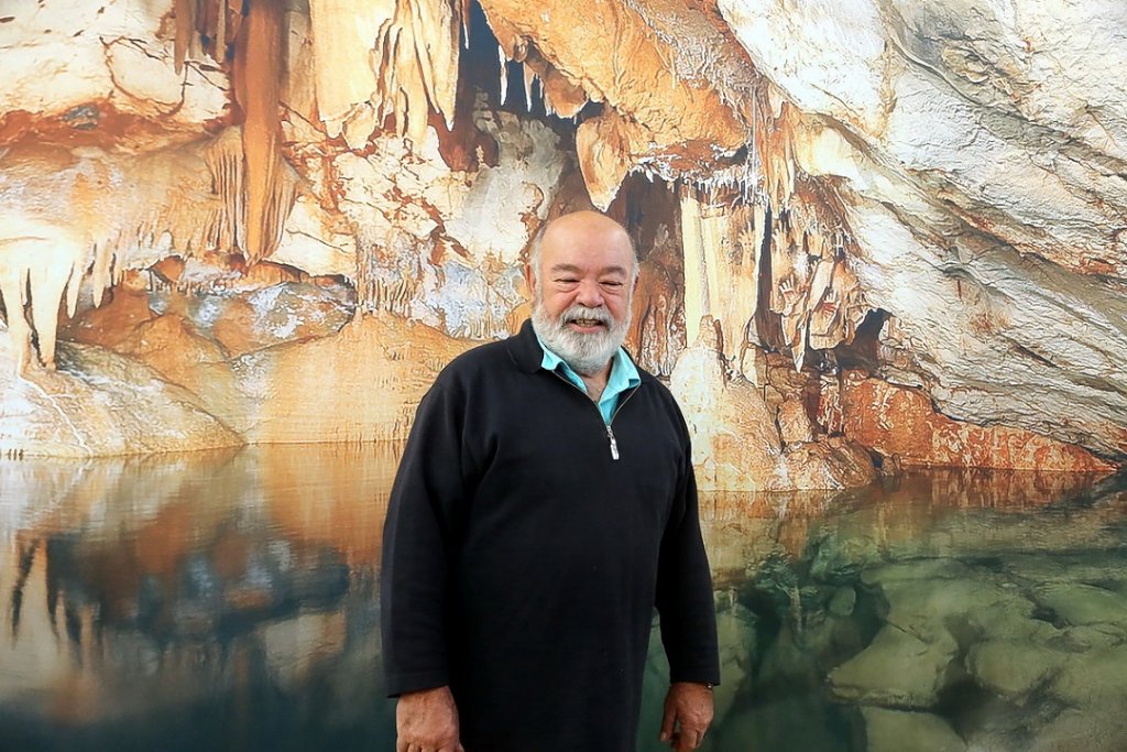 Henri Cosquer a découvert la grotte en 1985 (Photo Robert Poulain)