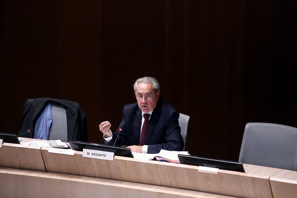 Robert Assante soutien de Bruno Gilles (Photo Robert Poulain)