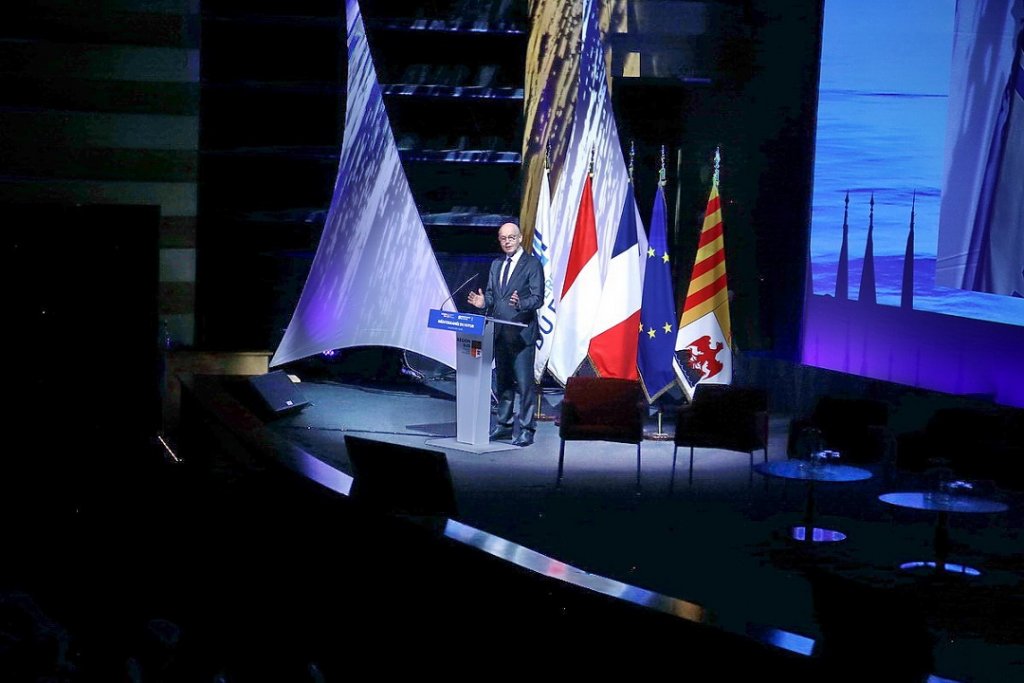 Serge Telle, ministre d’État, Président du Conseil du Gouvernement de Monaco (Photo Robert Poulain)