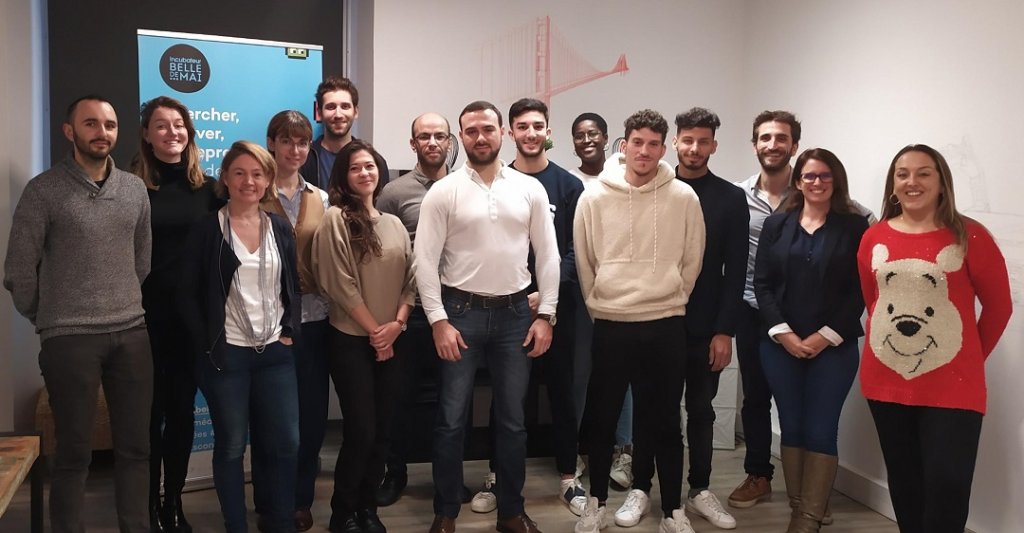 Les onze premiers sélectionnés du dispositif French Tech Tremplin vont être accompagnés pendant trois mois par les équipes de l'incubateur Belle de Mai et des Premières Sud (Photo D.R.)