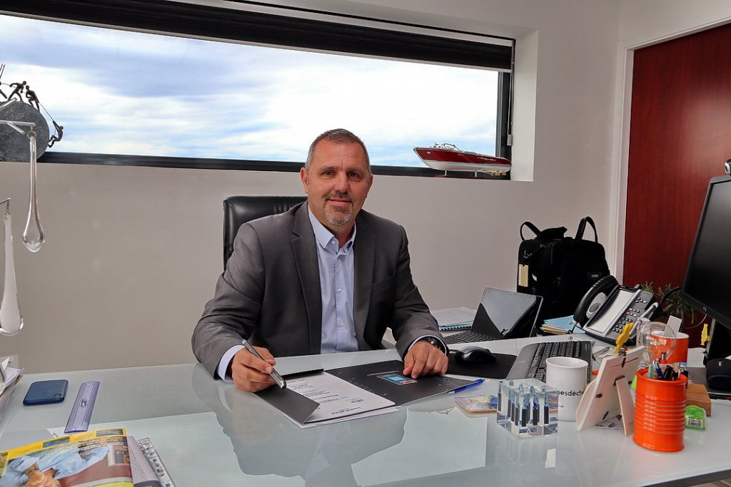 Michel Féraud, PDG de Provepharm Life Solutions (Photo Robert Poulain)