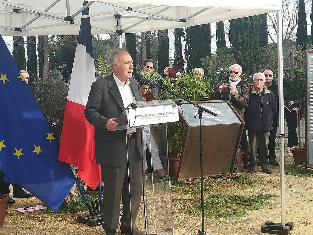 Alain Chouraqui, président de la Fondation du Camp des Milles-Mémoire et Éducation © Camp des Milles