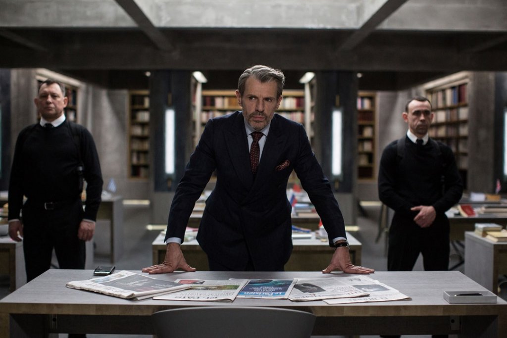 Lambert Wilson dans le film "Les traducteurs" (Photo Magali Bragard)