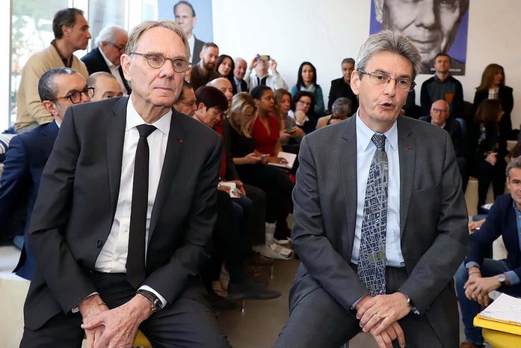 Yvon Berland et Philippe de Fontaine Vive présenté comme 