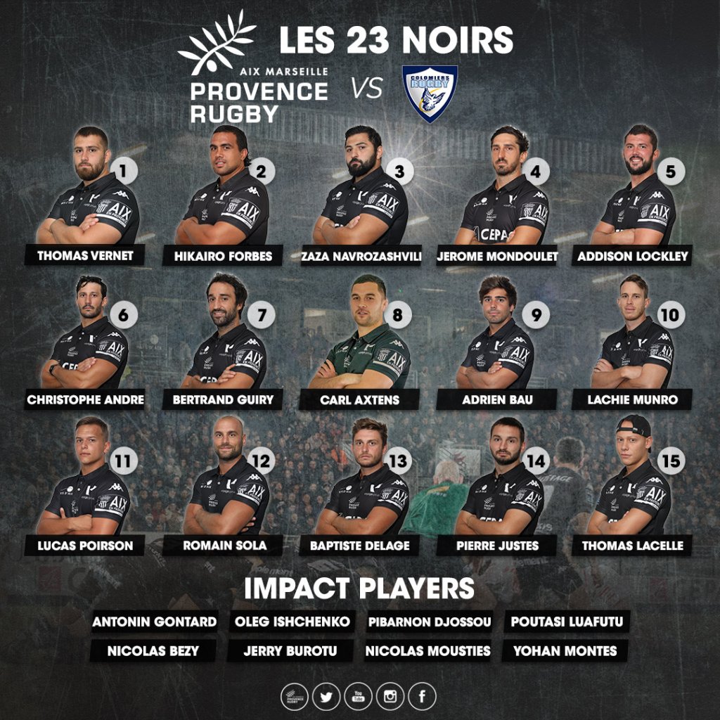 Le groupe des 23 joueurs avec deux grandes premières, celle de Lucas Poirson et de Pibarnon Djossou.
