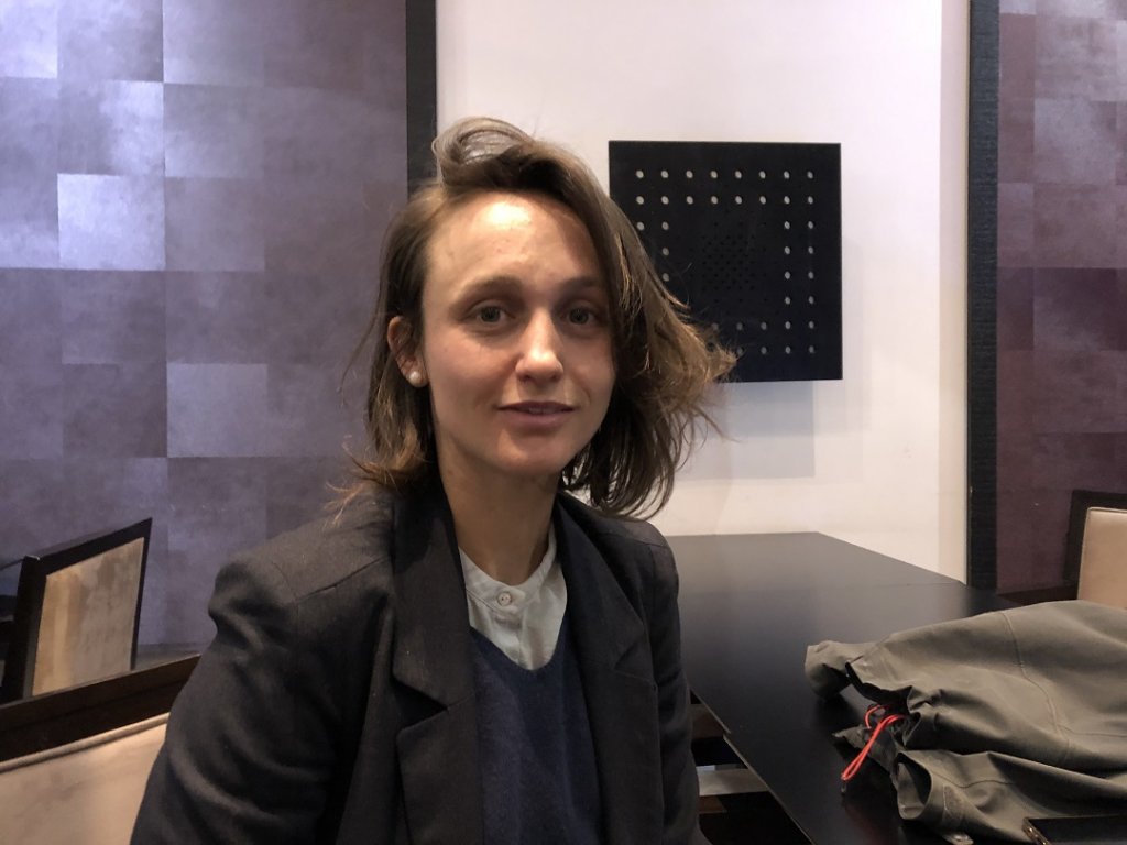 Charlène Fleury, candidate de la société civile dans les 2/3  (Photo Mireille Bianciotto)
