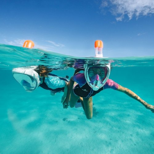 Le masque de plongée "Easybreath" (Photo Decathlon)