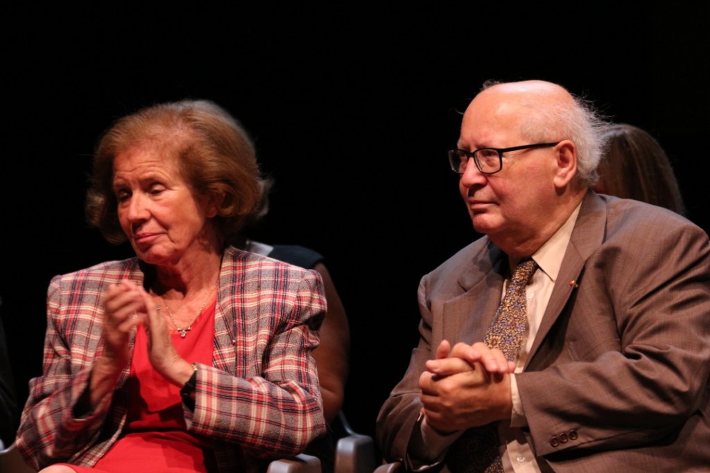 Beate et Serge Klarsfeld (Photo Philippe Maillé)