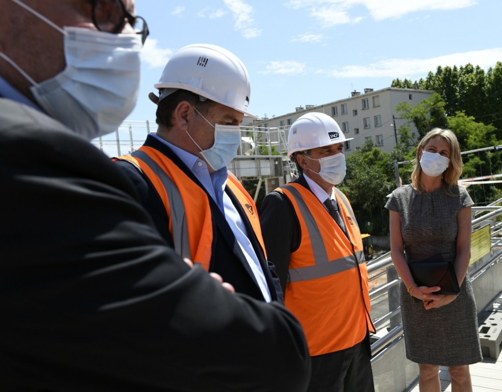 Aux côtés de Renaud Muselier Philippe Tabarot et Jacques Frossard (Photo Franck Pennant)