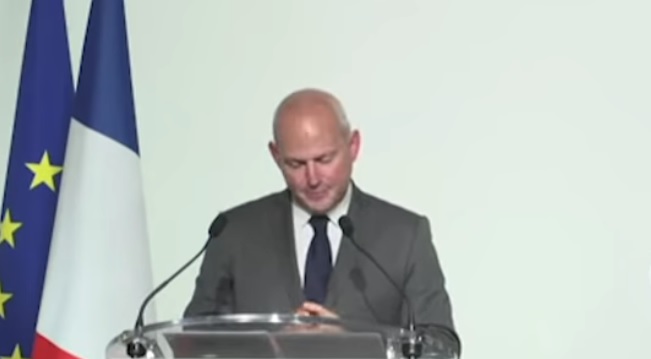 Jérôme Salomon, directeur général de la santé (DGS), a dévoilé ce vendredi 1er mai, la carte de France provisoire du déconfinement (Photo Capture d'écran)