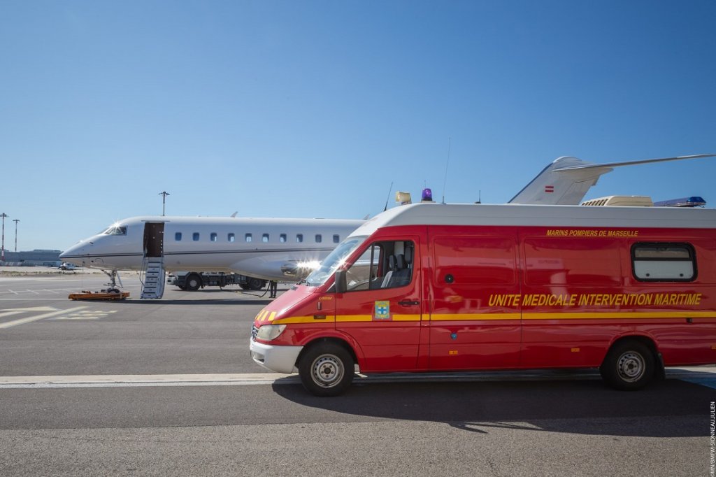 Dès son arrivée sur le sol libanais, l’UMIM a mis en œuvre son savoir-faire en matière de secours d’urgence au profit des Beyrouthins (Photo MN/BMPM/ Julien Sionneau)
