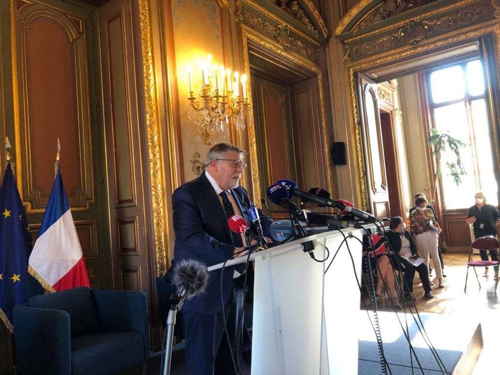 Philippe De Mester, directeur général de l'ARS parle d'une dégradation constante de la situation (Photo Mireille Bianciotto) Philippe De Mester, directeur général de l'ARS parle d'une dégradation constante de la situation (Photo Mireille Bianciotto)