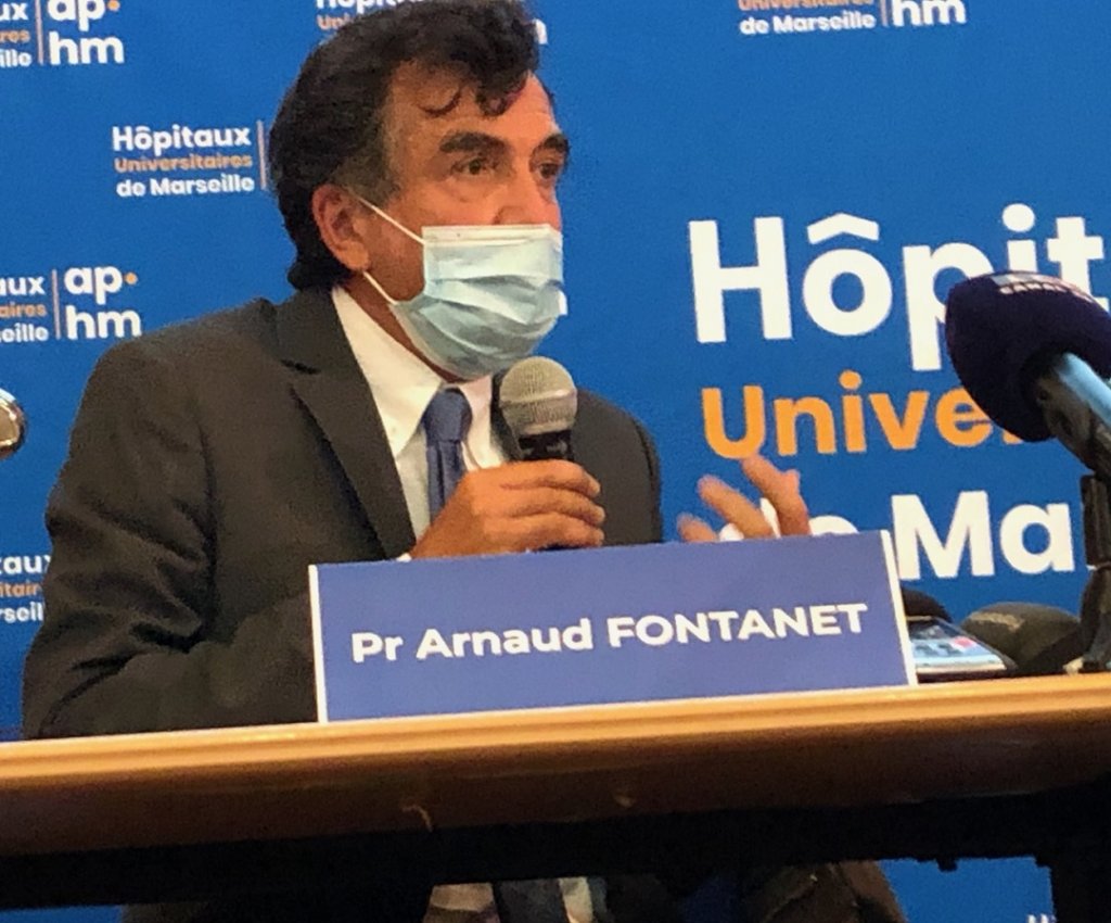 Pr. Arnaud Fontanet (Photo Mireille Bianciotto) Pr. Arnaud Fontanet (Photo Mireille Bianciotto)