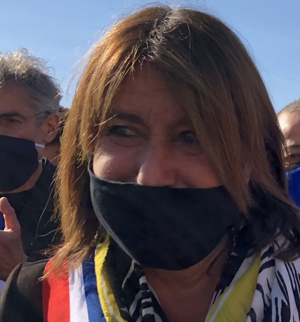 Michèle Rubirola, maire de Marseille (Photo archives Destimed/Mireille Bianciotto)