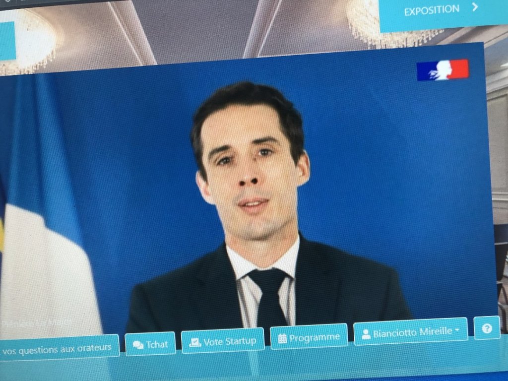 Jean-Baptiste Djebbari, ministre délégué auprès de la ministre de la Transition écologique et solidaire, chargé des transports (Photo capture d'écran)