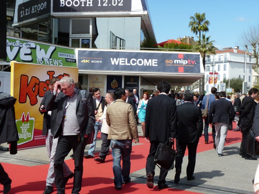 MIPTV à Cannes (Photo archives Destimed/Patricia Maillé-Caire)