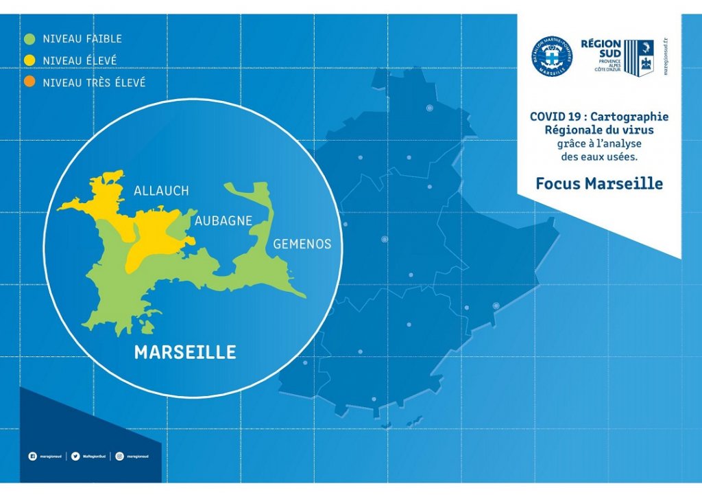 Cartographie des eaux usées du territoire  ©regionSud