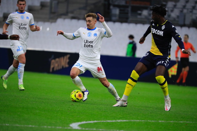 Valentin Rongier a été efficace au milieu du terrain (Photo Laurent Saccomano /Wallis.fr)