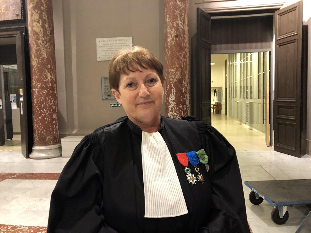 Madame la procureure de Marseille, Dominique Laurens (Photo Mireille Bianciotto) Madame la procureure de Marseille, Dominique Laurens (Photo Mireille Bianciotto)