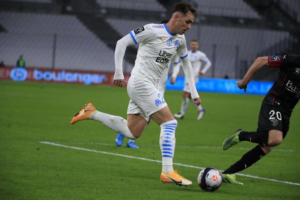 L’Espagnol Pol Lirola a réussi ses débuts sous le maillot blanc malgré la défaite (Photo Wallis.fr/ Laurent Saccomano)