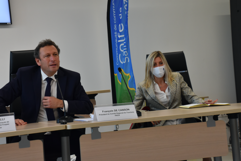 François de Canson s'engage pour la relance du tourisme ©Alain Blanchot.