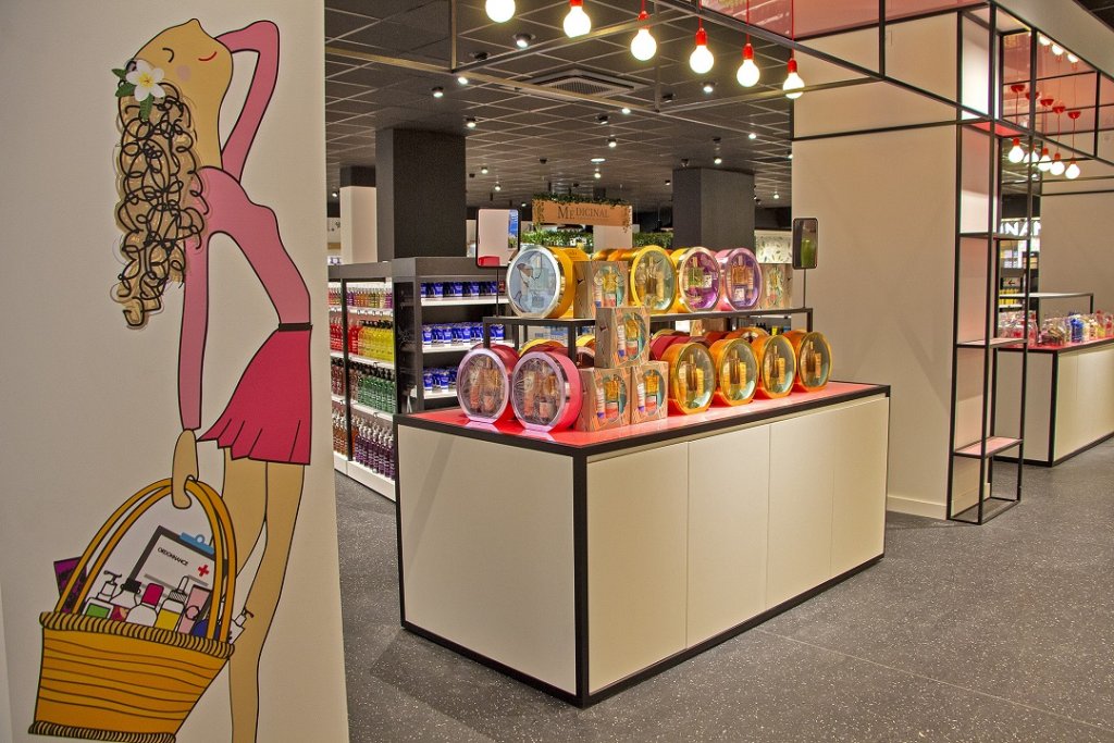 Un design unique et apaisant inspiré des grands magasins de mode ©DR