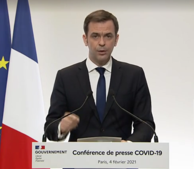 Olivier Véran, ministre de la santé  (Photo capture d'écran)