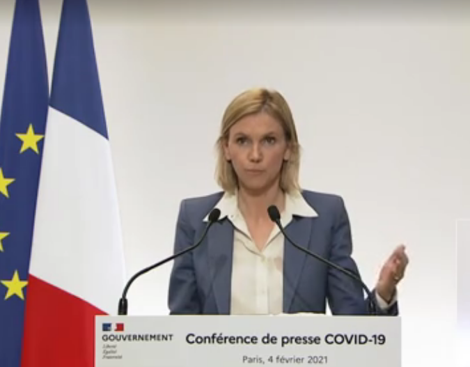 Agnès Pannier-Runacher,  la ministre déléguée chargée de l'Industrie (Photo capture d'écran)