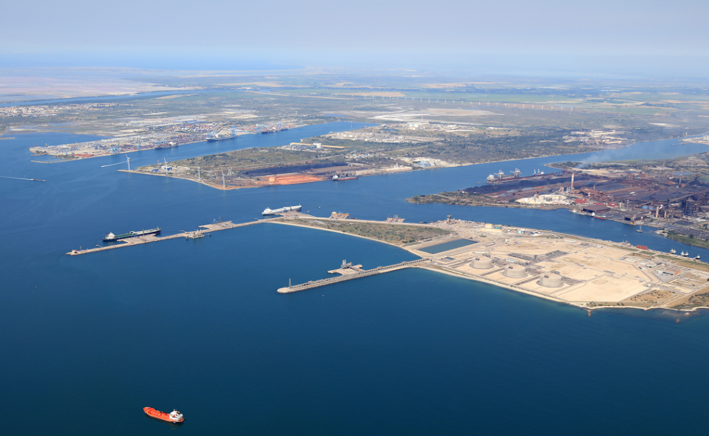 Vue aérienne du Golfe de Fos ©Port de Marseille Fos