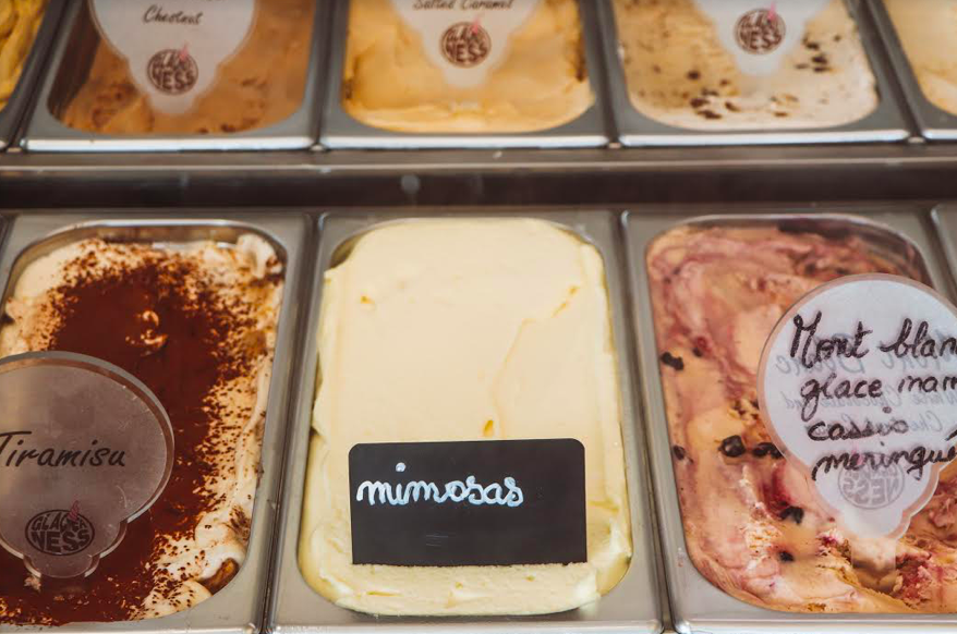 La glace au mimosa, le délice de l'été ? ©DR
